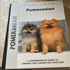 Pomeranian Care Guide Hard Back Book